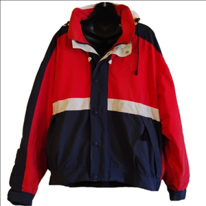 Tommy Hilfiger Vintage/ Retro Men's Size XL  Windbreaker Type Jacket.